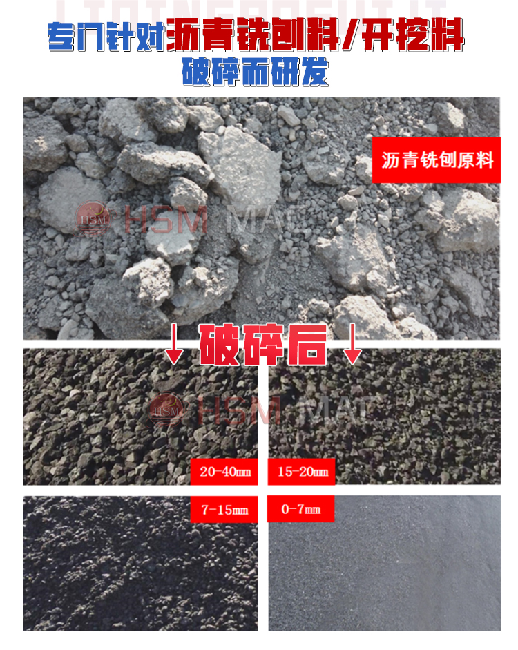 瀝青路面雙齒輥破碎機 路面廢渣破碎機 雙齒輥破碎機多少錢 瀝青路面雙齒輥破碎機 路面廢渣破碎機 雙齒輥破碎機多少錢